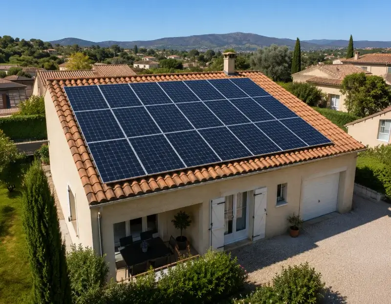 Prime à l'autoconsommation panneaux solaires La Copechagnière — aide financière de l'État